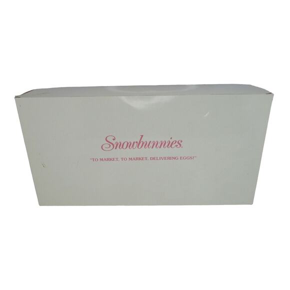 Dept 56 Snowbunnies Easter "To Market, To Market, Delivering Eggs" #26281